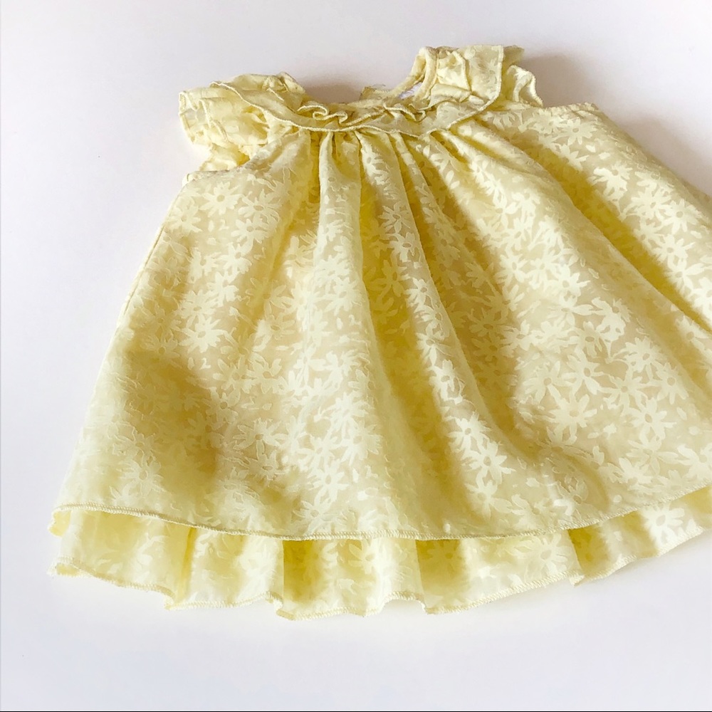 Cuddle Bear Easter floral dress